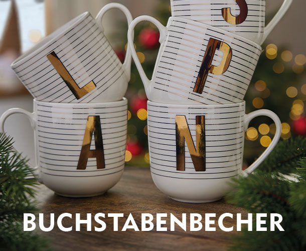 Buchstabenbecher