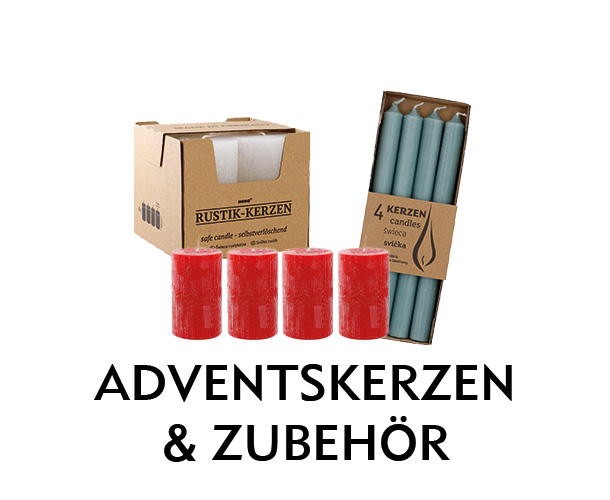 Adventkerzen & Zubehör bei Nanu-Nana