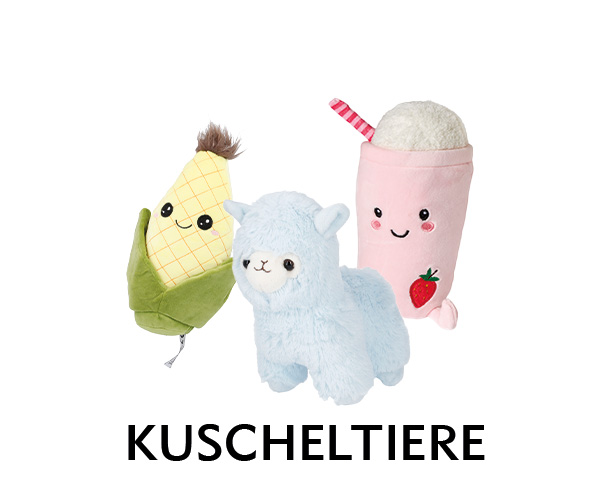 Kuscheltier Bubble Tea & Kuschltiere Sushi im Arm