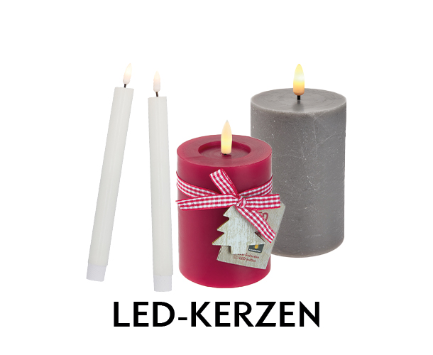 LED-Weihnachtskerzen