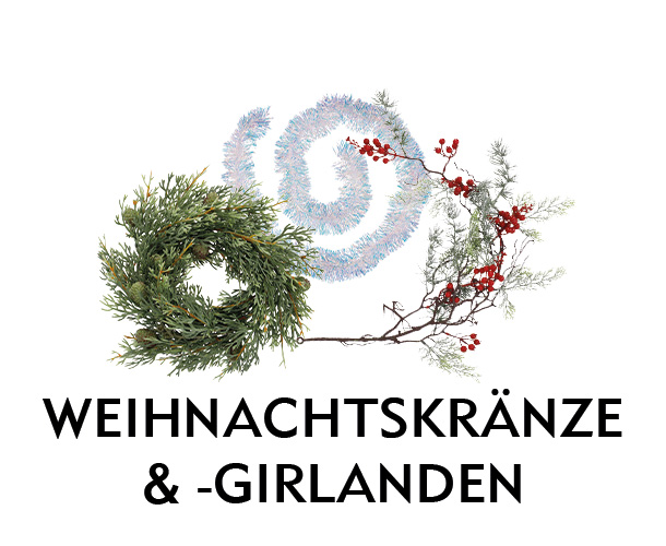 Weihnachtskraenze & Girlanden bei Nanu-Nana