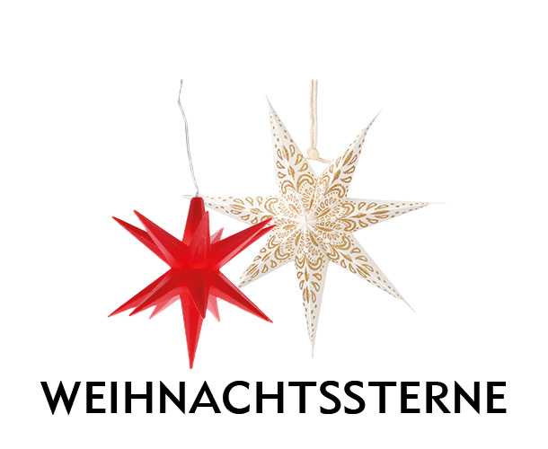 Weihnachtssterne bei Nanu-Nana