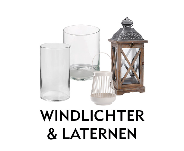 Windlichter & Laternen bei Nanu-Nana